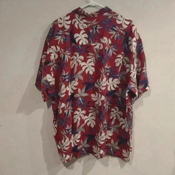 Men's Crossings tropical button down shirt size Xlarge - Picture 3 of 3